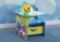 Delta Children Baby Shark Chair Desk with Storage Bin