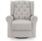 Delta Children Emmie Electronic Power Recliner and Swivel Glider with USB Port in LiveSmart