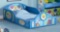 Delta Children Baby Shark Plastic Sleep and Play Toddler Bed