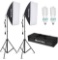 MOUNTDOG Softbox Photography Lighting Kit Softbox Light