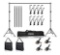MsMk Photo Video Studio Backdrop Stand 6.5ft x 10ft