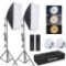 MOUNTDOG Softbox Lighting Kit, 2x19.7