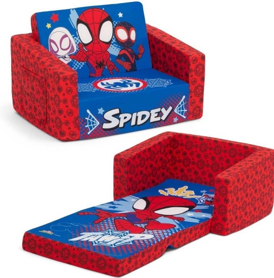 Delta Children Marvel Spidey and His Amazing Friends Cozee Flip-Out Chair