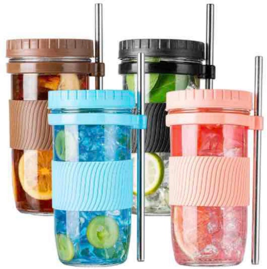 wookgreat 4 Pack Bubble Tea Cup