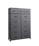 WLIVE Tall Dresser for Bedroom with 13 Drawers
