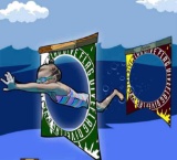 Pool Flag Dive Toys for Kids