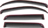 Gldifa in-Channel Smoke Window Visors Compatible with 2006-2011 Chevy HHR 4-Door Sun/Rain Guards
