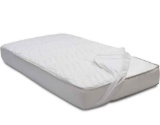 Beautyrest Kids Silver DualCool Technology Fitted Baby Crib Mattress Pad Cover