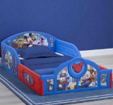 Delta Children Mickey Mouse Plastic Sleep and Play Toddler Bed