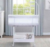 Delta Children SmartSleep Auto Glide Bassinet with Bluetooth