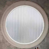 VELIMAX 1/2-Inch Reeded Glass Window Film