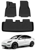 Pedigree 3D Floor Mats Compatible with 2024 2023 2022 2021 Tesla Model