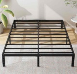 Cieemine 12 Inch King Size Metal Bed Frame