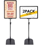 Golemas Adjustable Sign Holder for Display,