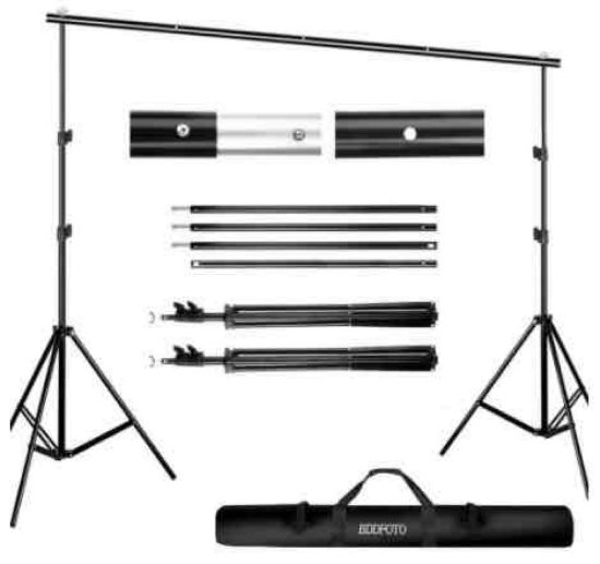 Backdrop Stand 6.5x10ft/2x3m