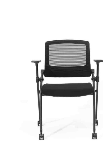 FYLICA Foldable Office Chair Wheels Armrest-Ergonomic