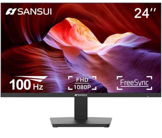 SANSUI Monitor 24 inch 100Hz PC Monitor SANSUI Monitor 24 inch 100Hz PC Monitor