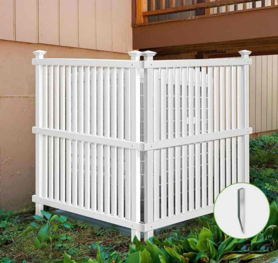 Air Conditioner Fence Panels Outdoor