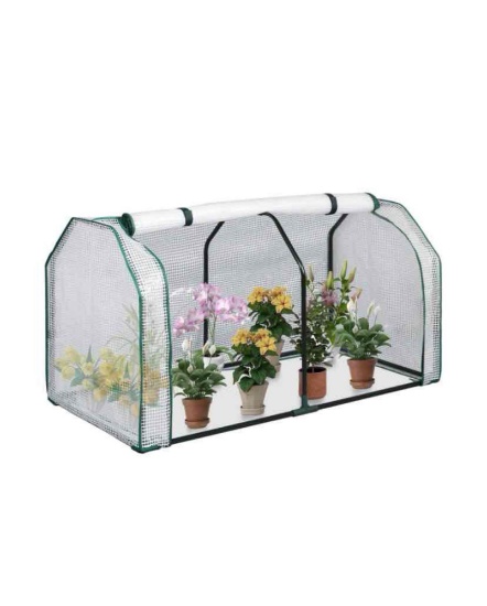 Mini Greenhouse, 48" x 24"x 21.6" PE Cover