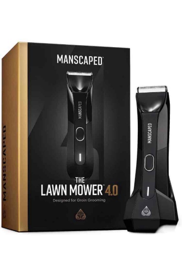 MANSCAPED... The Lawn Mower... 4.0, Electric Groin Hair Trimmer, Replaceable SkinSafe? Ceramic Blade