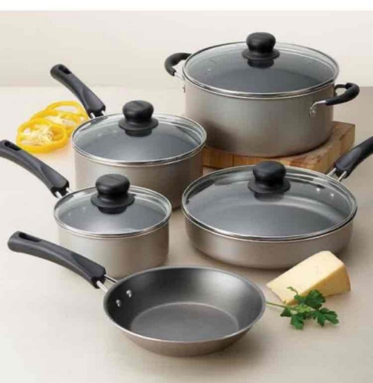 Nonstick Pots & Pans Cookware Set Kitchen Kitchenware Cooking