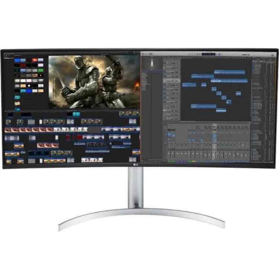 LG 38WN95C-W 38" 3840 x 1600 1 MS HDMI IPS LED Curved Gaming Monitor