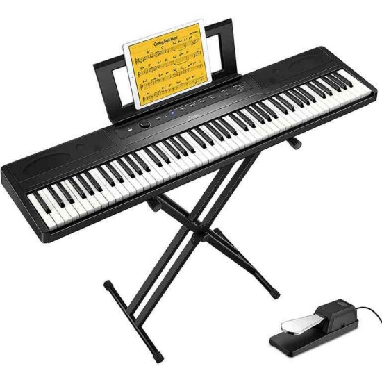 Donner DEP-45 88 Key Semi Weighted Keyboard Portable