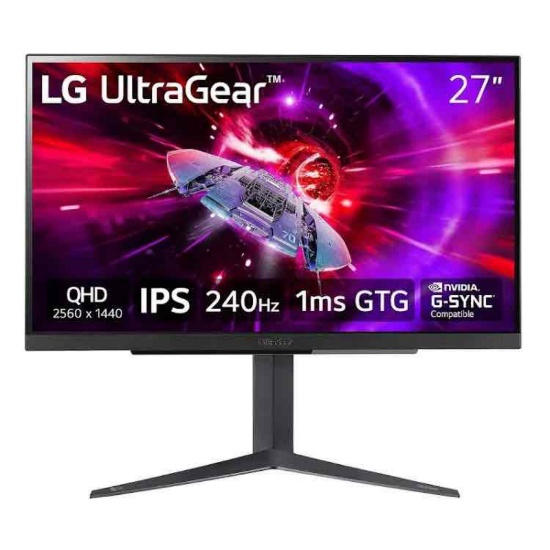 LG 27GR83Q-B 27" UltraGear QHD 1ms 240Hz Gaming Monitor