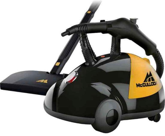 McCulloch Heavy-Duty Steam Cleaner with 18 Accessories