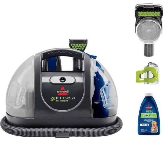 Bissell Little Green Pet Deluxe Portable Deep Cleaner...