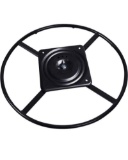 Heavy Duty 25.5? Recliner Chair Sofa Furniture Ring Base w Swivel Replacement with 10 Inch Plate