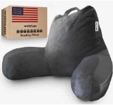 Reading Pillow Sitting Up in Bed Backrest Support Large Adult Back Wedge for Watching TV Bedrest