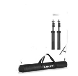 EMART Backdrop Stand 10x7ft(WxH) Photo Studio Adjustable Background Stand Support Kit with 2