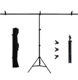 MountDog T-Shape Black Backdrop Stand