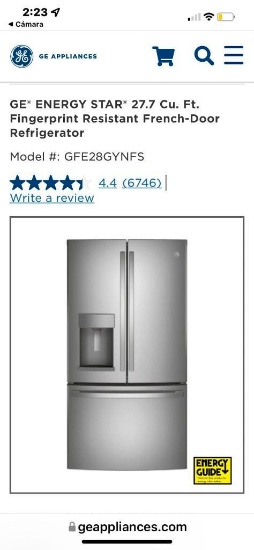 GE REFRIGERATOR