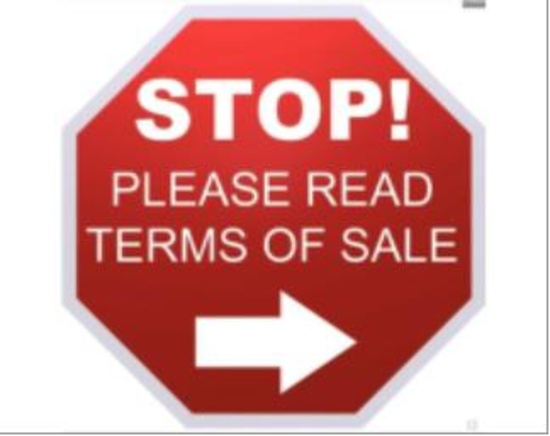 Terms of Sale