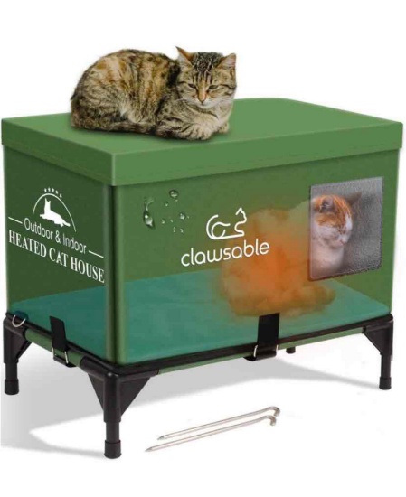 Indestructible Outdoor Cat House