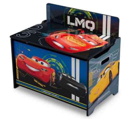 Delta Children Cars Deluxe Toy Box