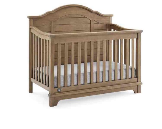 Simmons Kids Asher 6-in-1 Convertible Crib