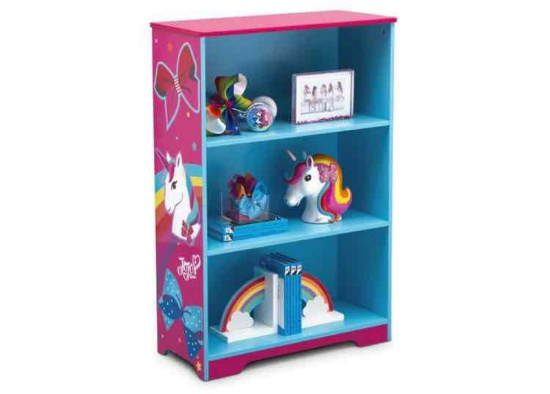 Delta Children JoJo Siwa Deluxe 3-Shelf Bookcase
