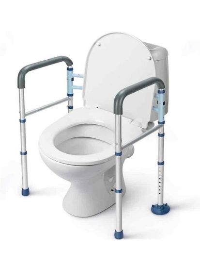 GreenChief Toilet Safety Rails Foldable