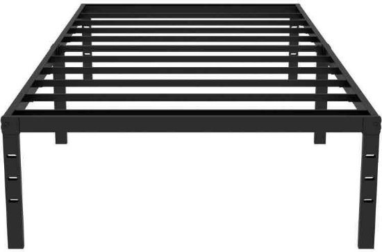 Twin Bed Frames Metal Platform Twin Size Bed Frame 14 Inch Max 2000lbs Heavy Duty Metal Slat Support