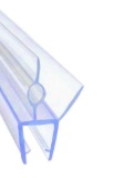 Frameless Glass Door Bottom Gap Seal Strip for Glass Thickness 3/8