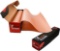 Meat Hugger - Pink Butcher Paper Dispenser Box (17.25 Inch by 225 Feet Roll)