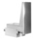 Imperial Trash or Recycling Cabinets with Gray Trash Cans, Minimum Cabinet Opening 15