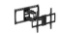 Member's Mark Full Motion Extended TV Wall Mount with Articulating Dual Swivel Arms for 32