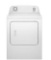 Amana - 6.5 Cu. Ft. Electric Dryer with Automatic Dryness Control - White