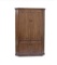 Eagle Furniture 47 in. Classic Oak Corner Computer Armoire Work Station Chocolate Mousse