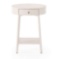 Van Nightstand Matte Alabaster