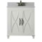 Twin Star Home 30 in. W x 20 in. D Bath Vanity in White with Vanity Top in White with White Basin